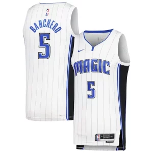 Splendido Bellissimo Moderno Paolo Banchero Orlando Magic Nike Unisex Swingman Jersey Association Edition White