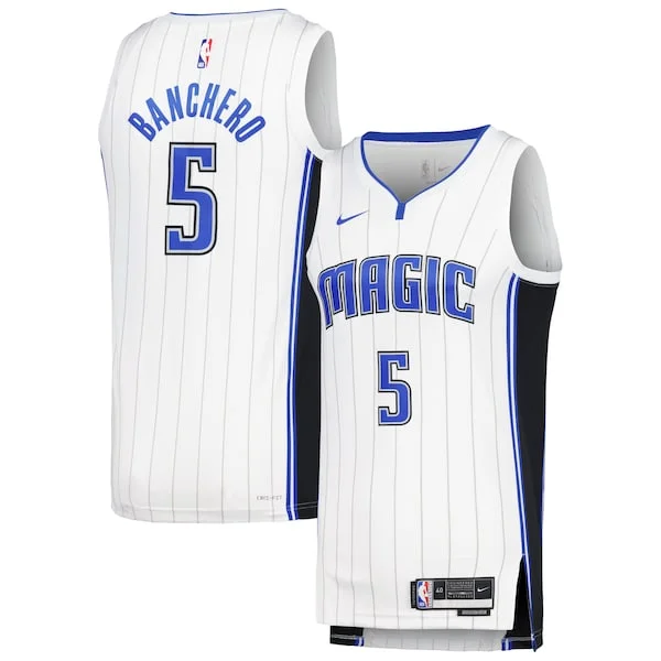 Splendido Bellissimo Moderno Paolo Banchero Orlando Magic Nike Unisex Swingman Jersey Association Edition White