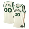 Splendido Carino Raffinato Boston Celtics Nike Unisex 2023/24 Custom Swingman Jersey White City Edition