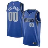 Splendido Dallas Mavericks Nike 2021/22 Diamond Swingman Custom Jersey Icon Edition Blue