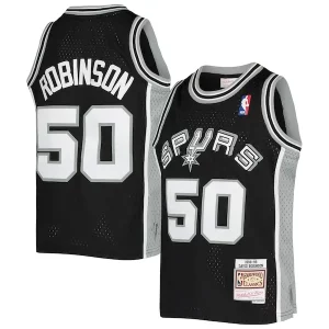 Splendido David Robinson San Antonio Spurs Youth 1998/99 Hardwood Classics Swingman Jersey Black