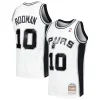 Splendido Dennis Rodman San Antonio Spurs 2001/02 Hardwood Classics Swingman Jersey White