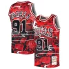 Splendido Elegante Dennis Rodman Chicago Bulls 1997/98 Hardwood Classics Lunar New Year Swingman Jersey Red