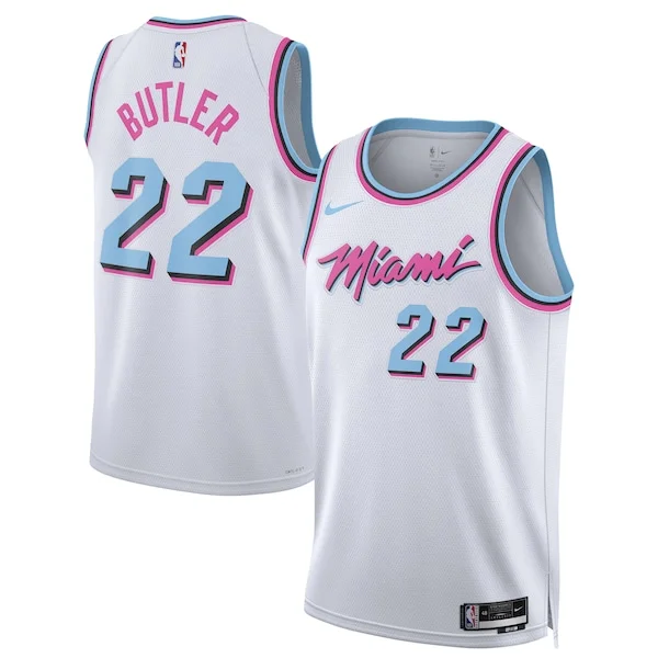 Splendido Gorgeous Jimmy Butler Miami Heat Nike Unisex 2024/25 Swingman Player Jersey City Edition White