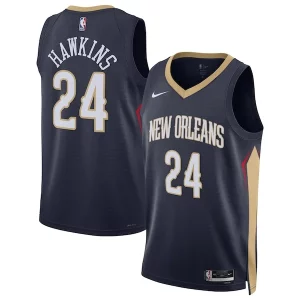 Splendido Jordan Hawkins New Orleans Pelicans Nike Unisex Swingman Jersey Icon Edition Navy