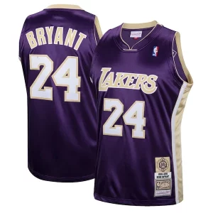 Splendido Kobe Bryant Los Angeles Lakers Hall of Fame Class of 2020 #24 Authentic Hardwood Classics Jersey Purple/Gold