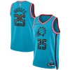 Splendido Lussuoso Mikal Bridges Phoenix Suns Nike Unisex 2022/23 Swingman Jersey City Edition Turquoise
