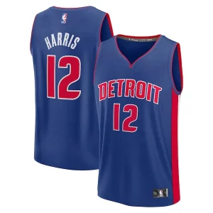 Eccezionale Classico Tobias Harris Detroit Pistons Fast Break Replica Player Jersey Icon Edition Blue