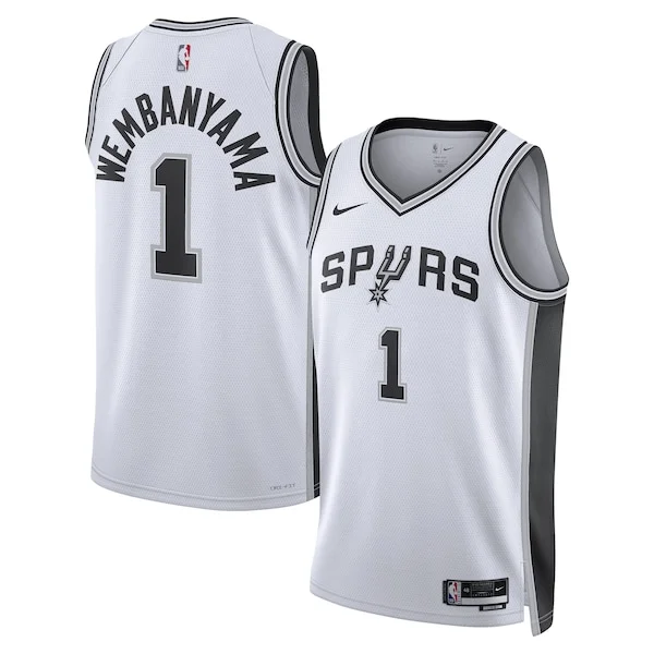 Splendido Pratico Victor Wembanyama San Antonio Spurs Nike Unisex Swingman Jersey Association Edition White