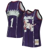 Splendido Trendy Tracy McGrady Toronto Raptors 1998/99 Hardwood Classics NBA 75th Anniversary Diamond Swingman Jersey Purple