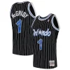 Stupendo Accattivante Tracy McGrady Orlando Magic Hardwood Classics Swingman Jersey Black/Blue