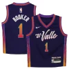 Stupendo Devin Booker Phoenix Suns Nike Toddler Swingman Replica Jersey City Edition Purple