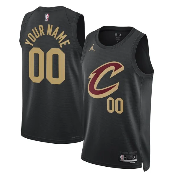 Stupendo Fascinante Cleveland Cavaliers Jordan Brand Unisex 2022/23 Swingman Custom Jersey Statement Edition Black