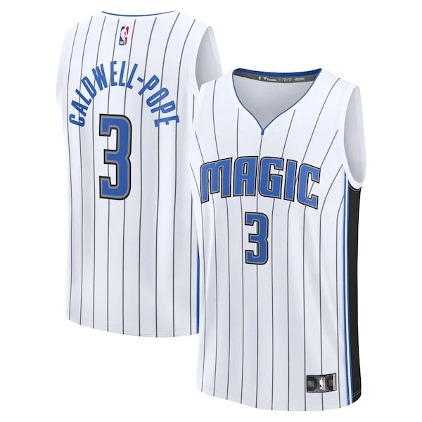 Stupendo Kentavious Caldwell Pope Orlando Magic Youth Fast Break Replica Player Jersey Association Edition White