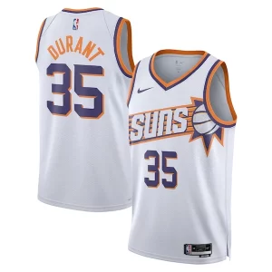 Stupendo Kevin Durant Phoenix Suns Nike Unisex Swingman Jersey Association Edition White/Purple