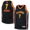 Stupendo Meraviglioso Fantastico Chet Holmgren Oklahoma City Thunder Nike Youth 2024/25 Swingman Player Jersey City Edition Black