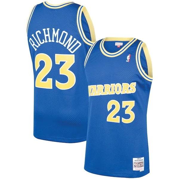Stupendo Mitch Richmond Golden State Warriors 1990/91 Hardwood Classics Swingman Jersey Royal