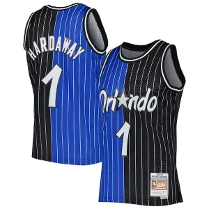 Stupendo Penny Hardaway Orlando Magic Hardwood Classics 1994/95 Split Swingman Jersey Blue/Black