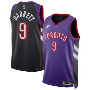 Stupendo RJ Barrett Toronto Raptors Nike Unisex 2024/25 Swingman Jersey Purple Classic Edition