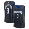 Prestigioso Versatile Kentavious Caldwell Pope Orlando Magic Youth Fast Break Replica Player Jersey Icon Edition Black