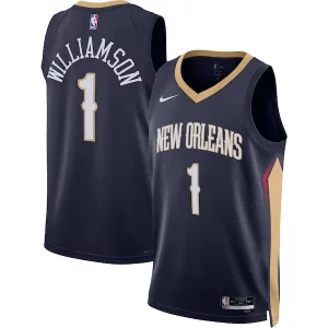 Stupendo Zion Williamson New Orleans Pelicans Nike Unisex Swingman Jersey Icon Edition Navy/White