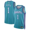 Trendy Accattivante LaMelo Ball Charlotte Hornets Jordan Brand Unisex 2023/24 Swingman Replica Jersey Classic Edition Teal