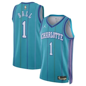 Trendy Accattivante LaMelo Ball Charlotte Hornets Jordan Brand Unisex 2023/24 Swingman Replica Jersey Classic Edition Teal