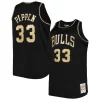 Trendy Accattivante Prestigioso Scottie Pippen Chicago Bulls Big & Tall Hardwood Classics 1997/98 Swingman Jersey Black