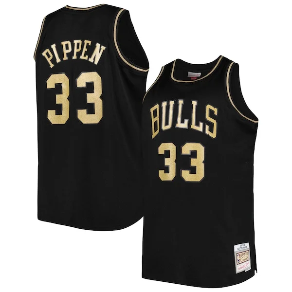 Trendy Accattivante Prestigioso Scottie Pippen Chicago Bulls Big & Tall Hardwood Classics 1997/98 Swingman Jersey Black