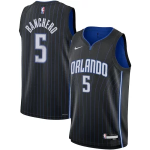 Trendy Sofisticato Paolo Banchero Orlando Magic Nike Youth Swingman Jersey Icon Edition Black
