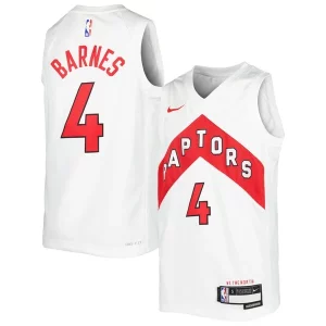 Trendy Comodo Splendido Scottie Barnes Toronto Raptors Nike Youth Swingman Jersey Association Edition White/Red