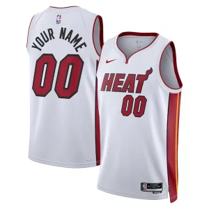 Trendy Delizioso Miami Heat Nike Unisex Swingman Custom Jersey White Association Edition