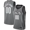 Trendy Duraturo Brooklyn Nets Jordan Brand Swingman Custom Jersey Statement Edition Gray