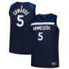 Trendy Fascinante Anthony Edwards Minnesota Timberwolves Big & Tall Fast Break Jersey Icon Edition Navy