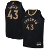 Trendy Fascinante Eccezionale Pascal Siakam Toronto Raptors Nike Youth 2022/23 Swingman Jersey City Edition Black
