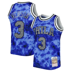 Trendy Fascinante Meraviglioso Allen Iverson Philadelphia 76ers 1996/97 Galaxy Swingman Jersey Royal