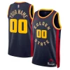 Trendy Golden State Warriors Nike Unisex 2024/25 Custom Swingman Jersey City Edition Navy