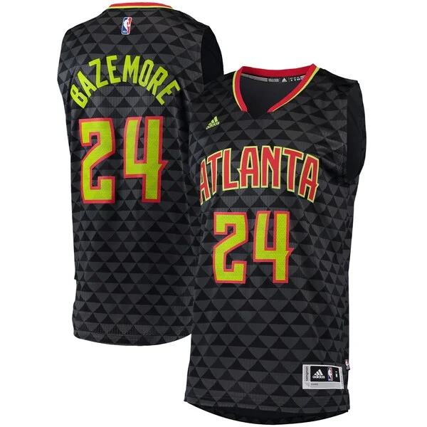 Trendy Lussuoso Incantevole Kent Bazemore Atlanta Hawks adidas Swingman Jersey Charcoal