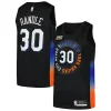 Trendy Moderno Julius Randle New York Knicks Nike Swingman Player Jersey City Edition Black
