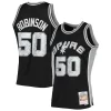 Trendy Ottimo Prestigioso David Robinson San Antonio Spurs 1998/99 Hardwood Classics NBA 75th Anniversary Diamond Swingman Jersey Black