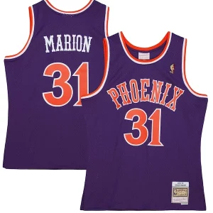 Trendy Ottimo Shawn Marion Phoenix Suns 2001/02 Hardwood Classics Swingman Jersey Purple