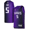 Trendy Sofisticato De'Aaron Fox Sacramento Kings Jordan Brand Youth Swingman Jersey Statement Edition Purple