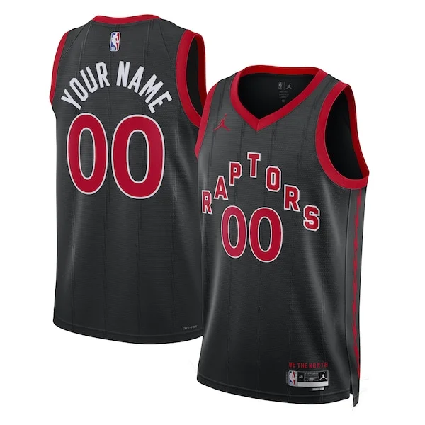 Trendy Stupendo Sofisticato Toronto Raptors Jordan Brand Unisex 2022/23 Swingman Custom Jersey Statement Edition Black