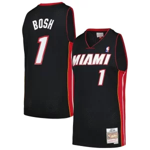 Trendy Versatile Bellissimo Chris Bosh Miami Heat 2012/13 Hardwood Classics Swingman Jersey Black