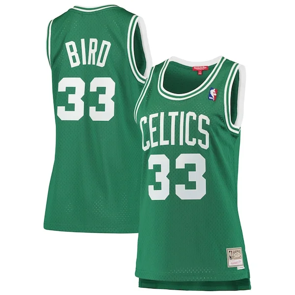 Trendy Versatile Larry Bird Boston Celtics Women's 1985 86 Hardwood Classics Swingman Jersey Kelly Green