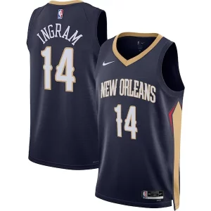 Versatile Brandon Ingram New Orleans Pelicans Nike Unisex Swingman Jersey Icon Edition Navy