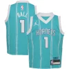 Versatile Classico LaMelo Ball Charlotte Hornets Jordan Brand Toddler Swingman Player Jersey Icon Edition Teal