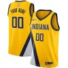 Versatile Cool Indiana Pacers Nike 2019/20 Custom Swingman Jersey Yellow Statement Edition