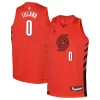 Versatile Damian Lillard Portland Trail Blazers Jordan Brand Youth Swingman Jersey Statement Edition Red