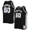 Versatile David Robinson San Antonio Spurs 1998/99 Big & Tall Hardwood Classics Swingman Jersey Black